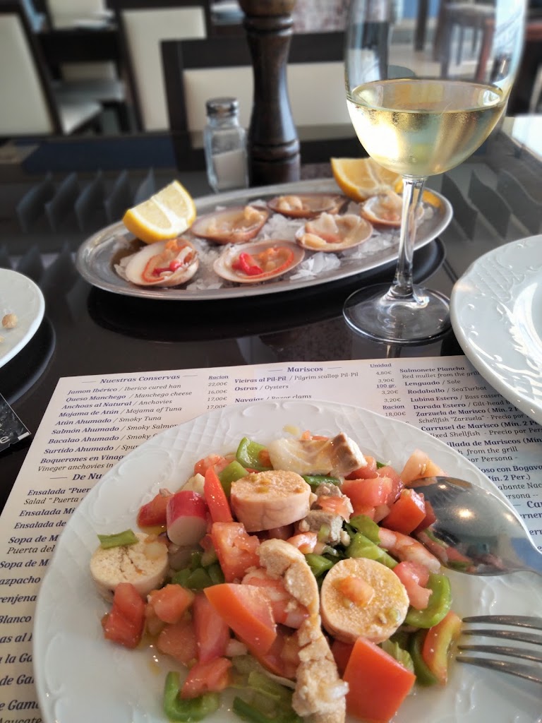 Marisqueria Puerta del Mar — Carta