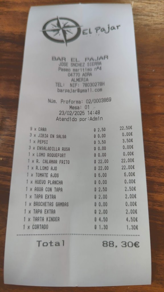 Bar El Pajar — Mas recientes