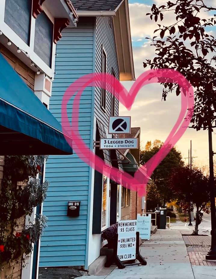  3 legged dog yoga + strength studio