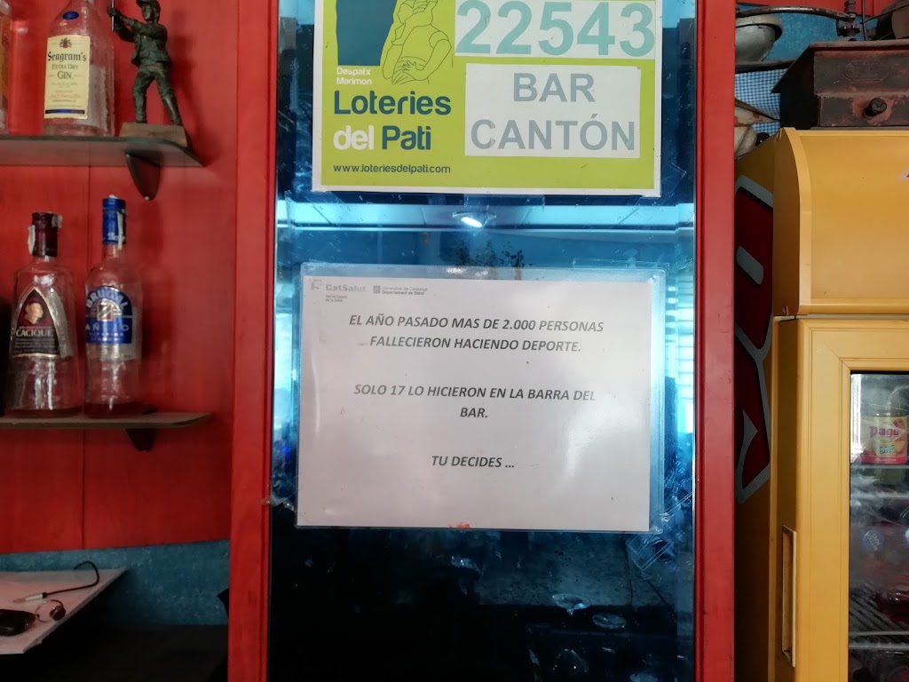 Bar Canton — Bebida alcoholica