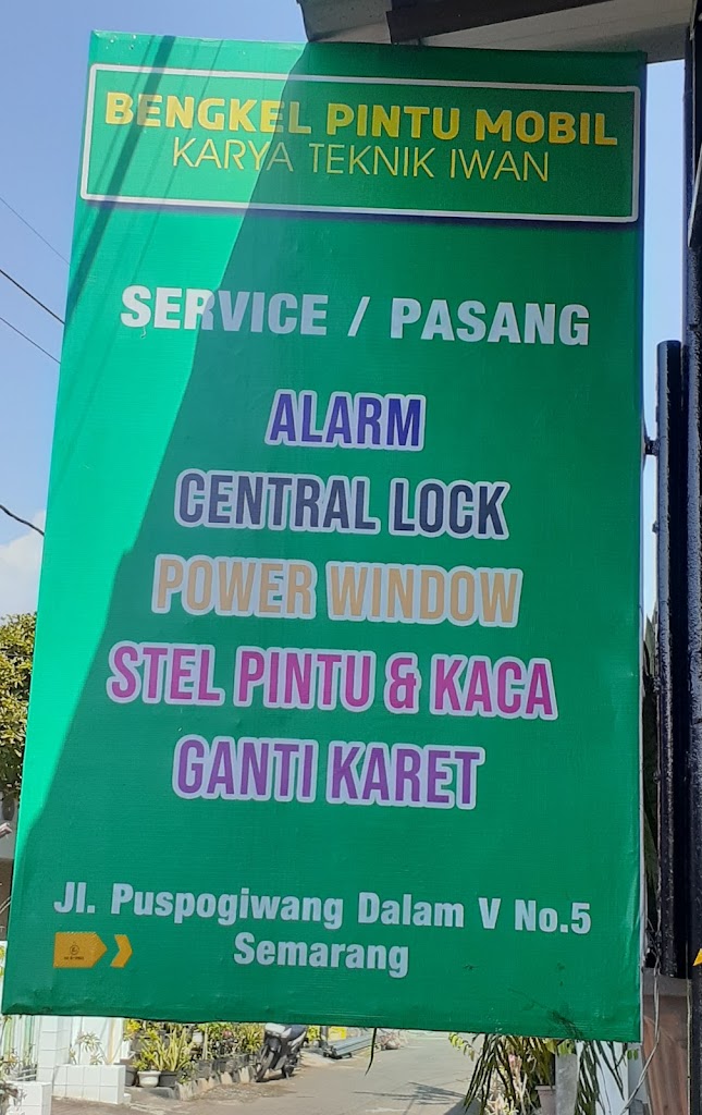 Bengkel Pintu Mobil IWAN KARYA TEKNIK Semarang