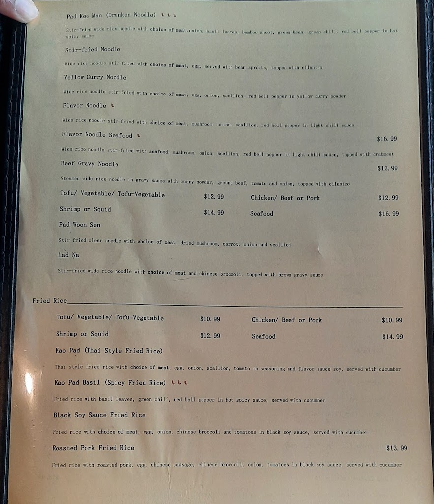 Thai Flavor Food