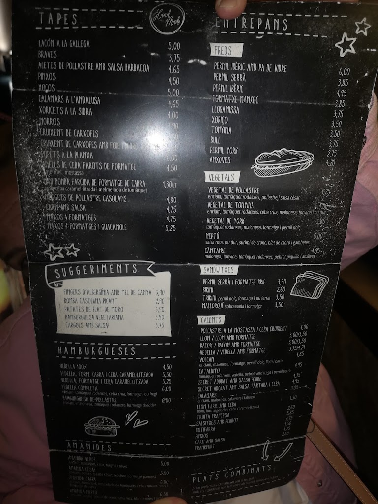 Brule Kfe — Carta