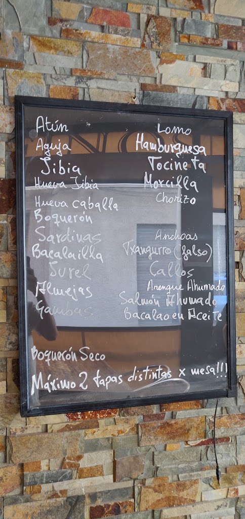 Bodega los Finos — Carta