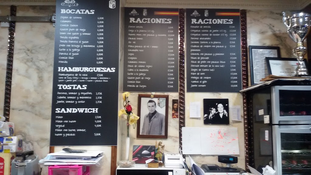 Cerveceria Fidalgo — Carta