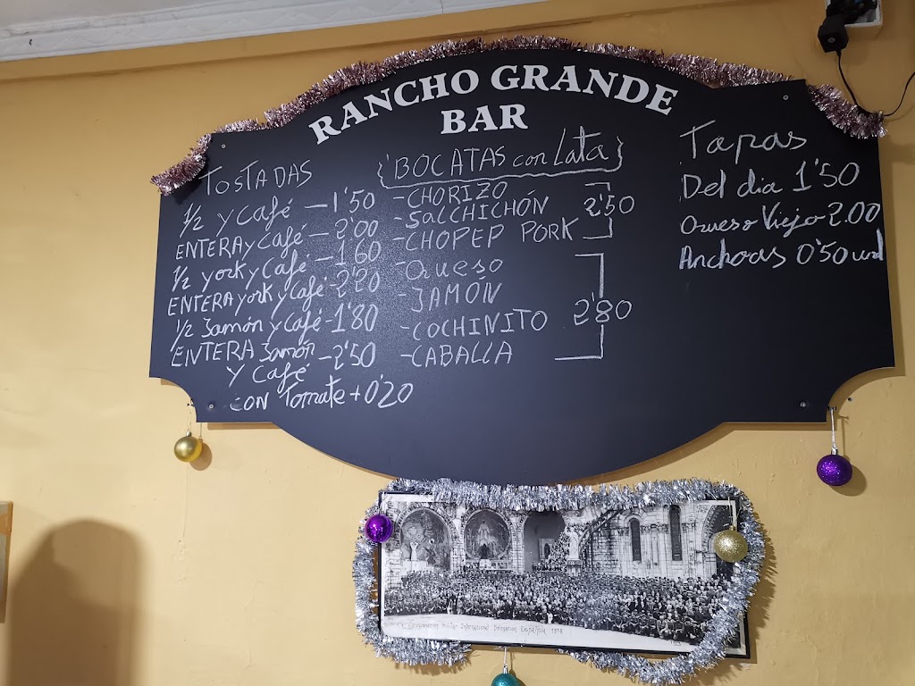 Rancho Grande — Carta