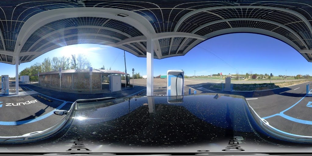 Punto de carga Zunder — Street View y 360deg