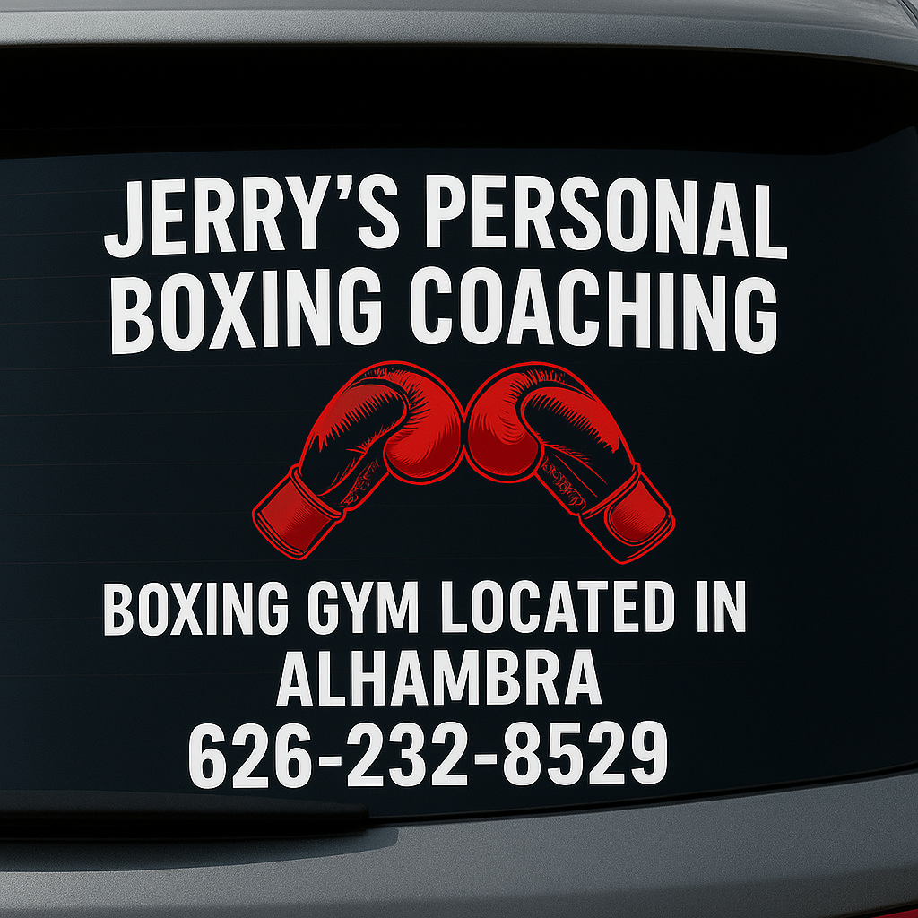 Jerry’s Personal Boxing Coaching