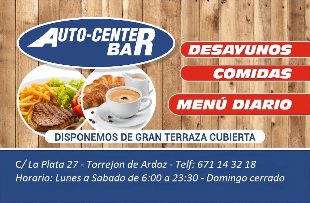 Auto Center Bar Torrejon — Carta