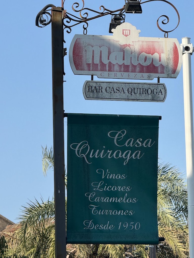 Bar Casa Quiroga — Carta