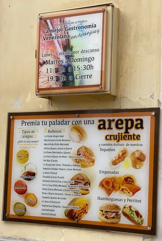 Come y Disfruta — Carta