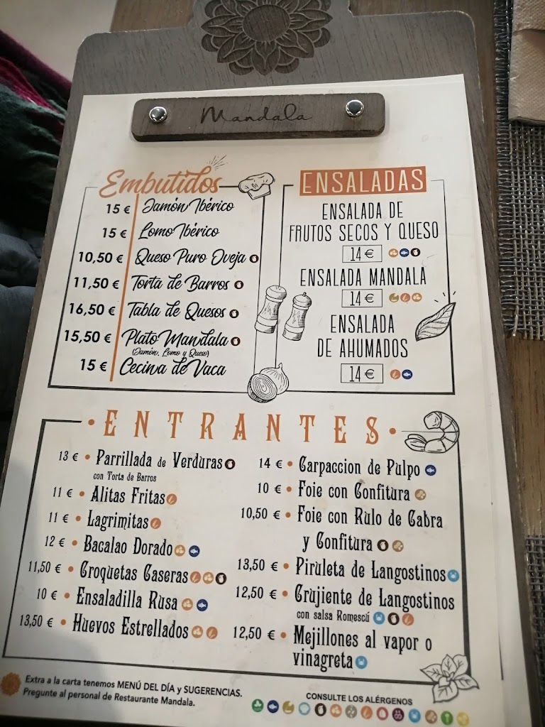 Mandala - Restaurant - Bar - Events — Carta