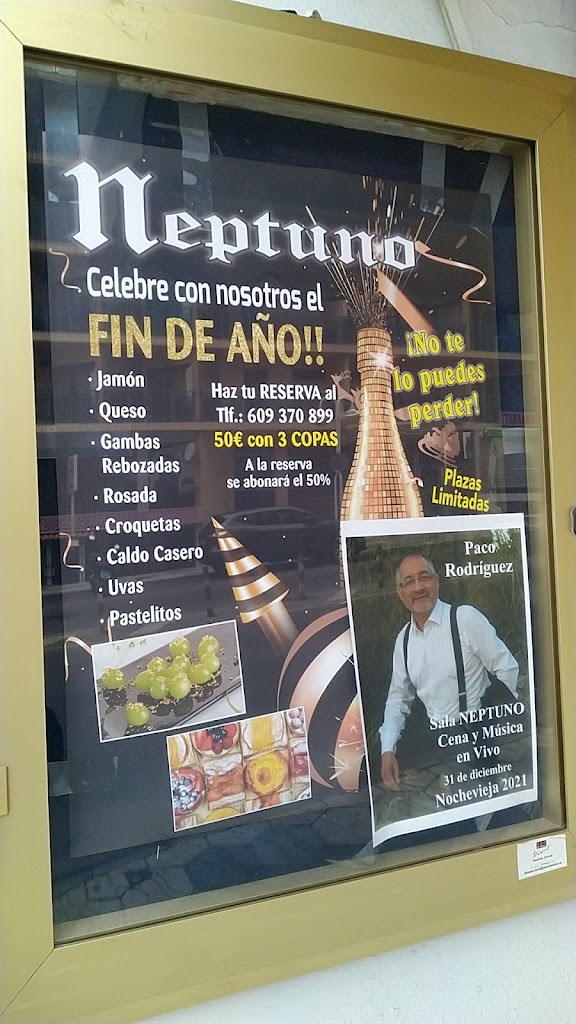 Neptuno Piano Pub — Carta