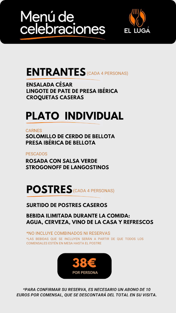 El Luga de Fuengirola — Carta