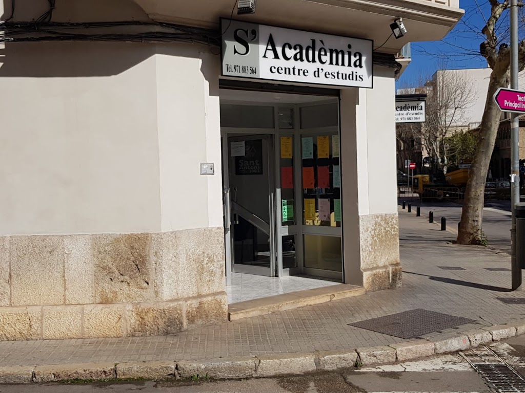 S'Academia, centre d'estudis — Del propietario