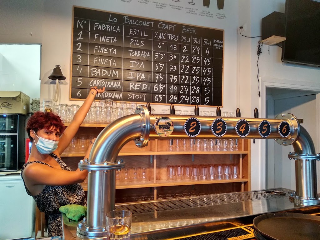 Lo Balconet Craft Beer — Carta