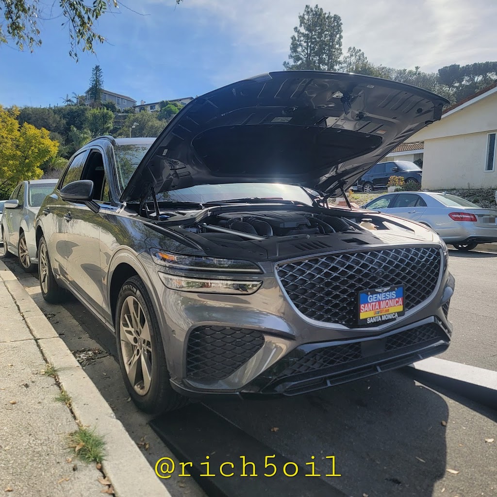 Rich5oil Synthetics Mobile Oil Change in Sherman Oaks