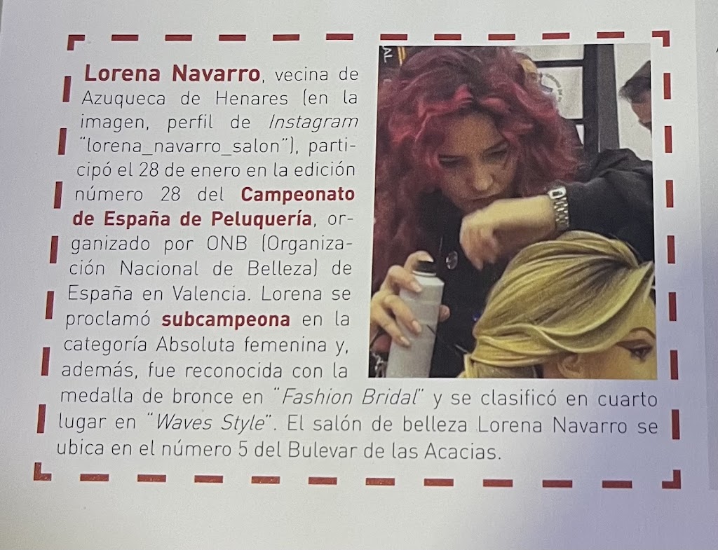 Lorena Navarro salon/belleza — Peinado