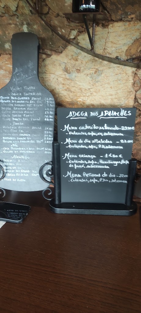 Adega dos Apalaches — Carta