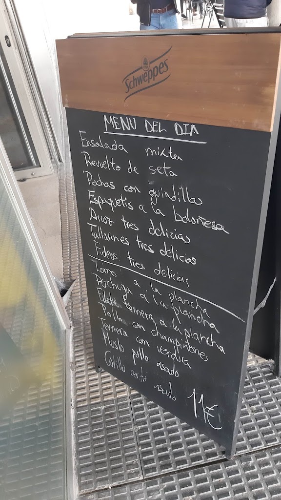 Bar Restaurante Mattina — Carta