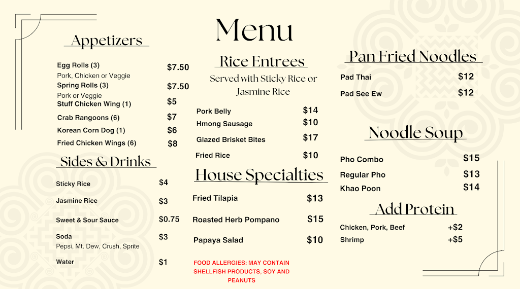  Zoua's Fresh Egg Rolls