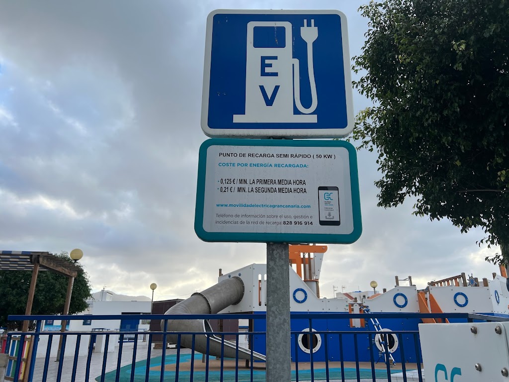 Movilidad Electrica GRAN CANARIA Estacion de carga