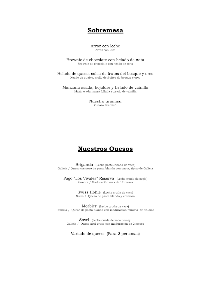 Restaurante Marcial — Mas recientes