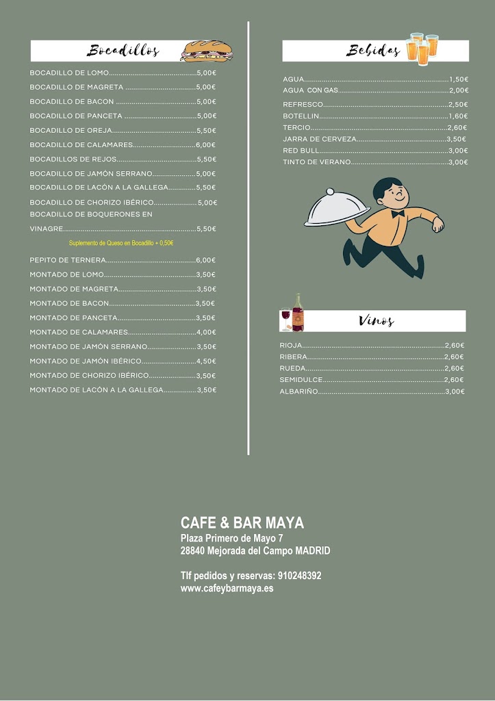 Cafe & Bar Maya — Del propietario