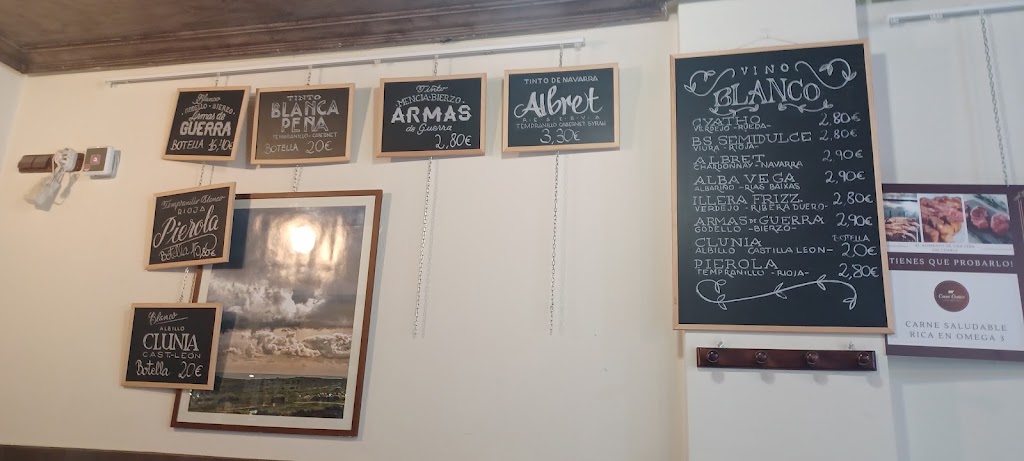 La Caneria de los Arcos — Carta