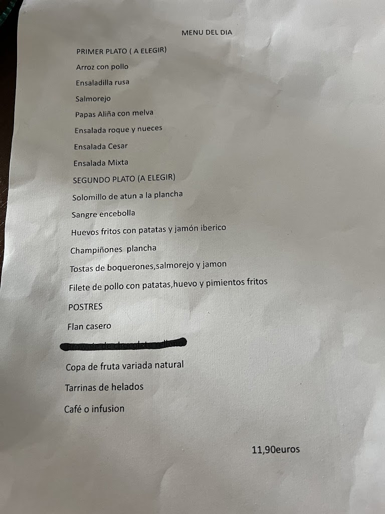 Meson la ganania — Carta