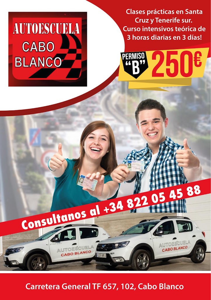 Autoescuela Cabo Blanco — Del propietario