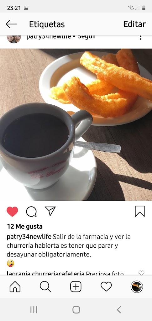 Churreria La Granja — Churro