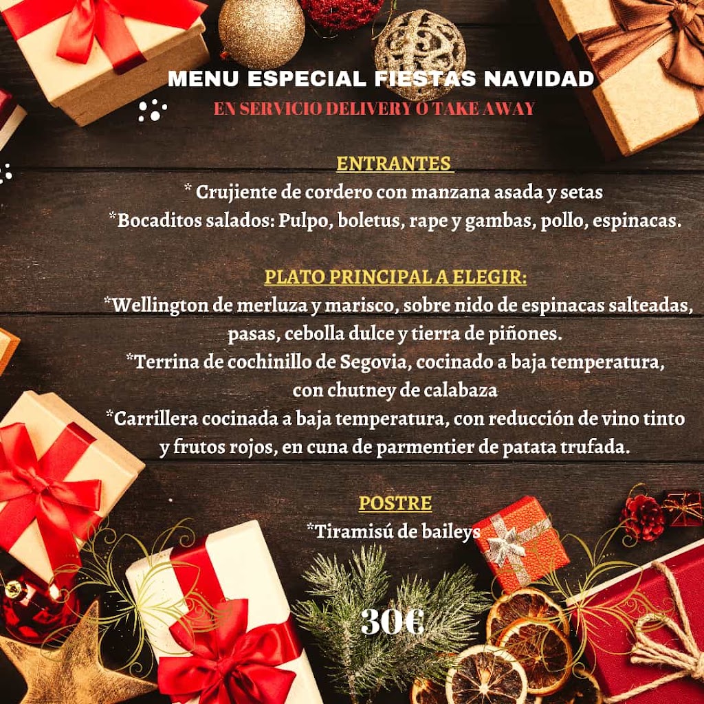 Restaurante "Alqueria Villa Carmen" — Carta