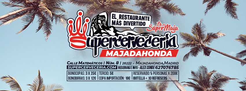SuperCerveceria Majadahonda — Carta