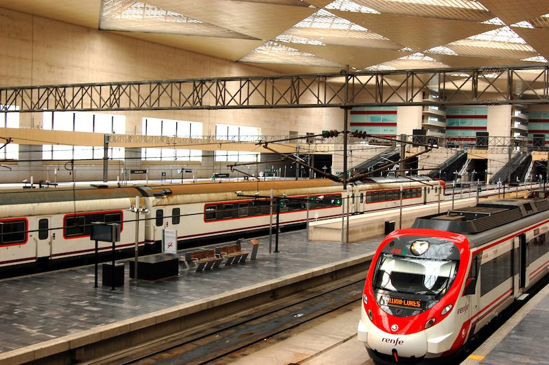 Estacion Zaragoza-Delicias. Llegadas