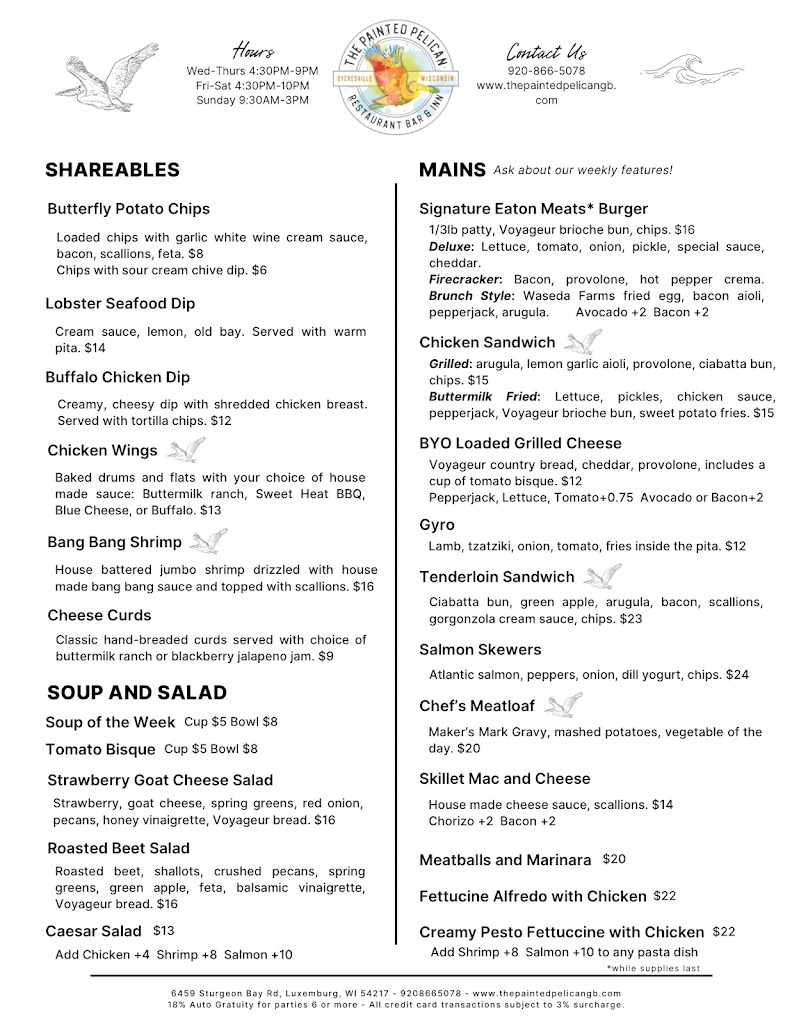  The Painted Pelican Restaurant & Inn