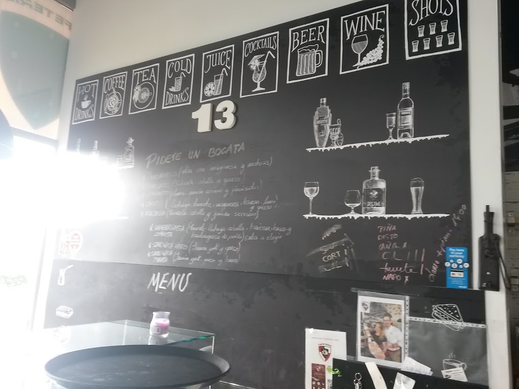 Cafeteria La 13 — Carta