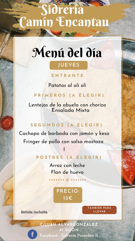 Restaurante Camin Encantau Poseidon II — Mas recientes