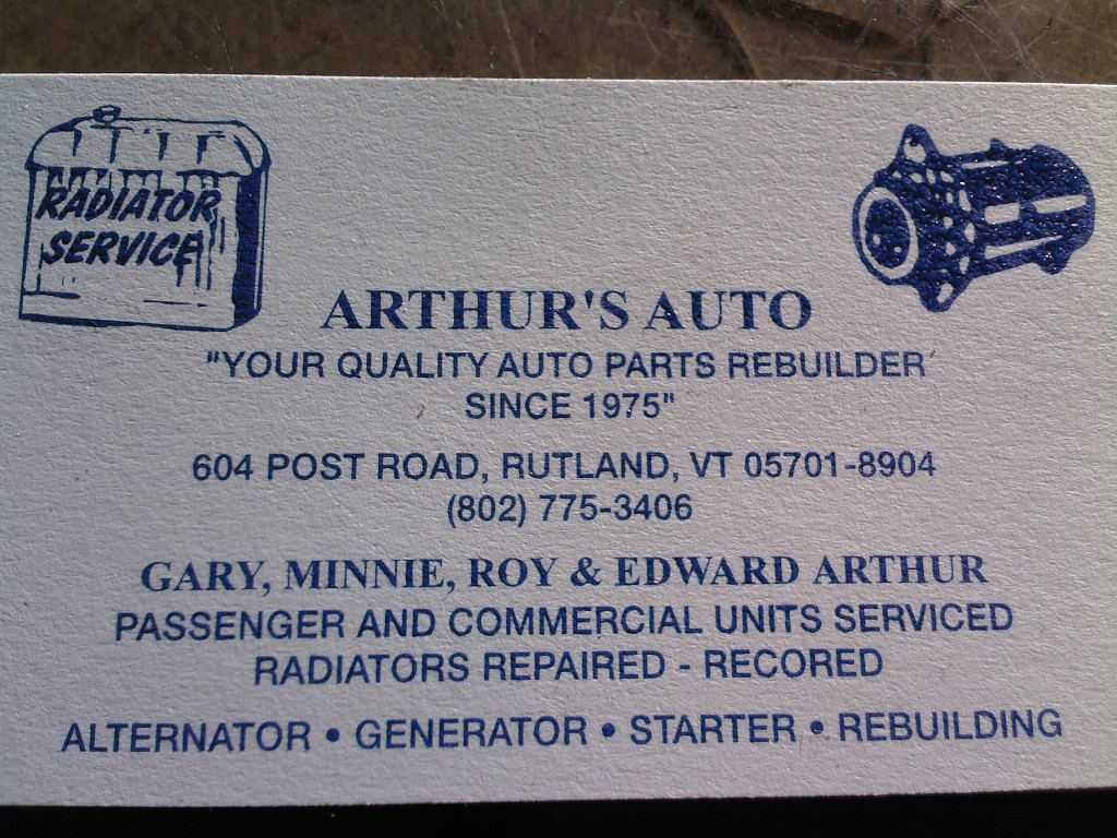 Radiator repair service in Rutland