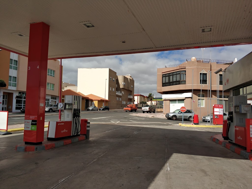 Estacion de servicio Cepsa — Surtidor de combustible