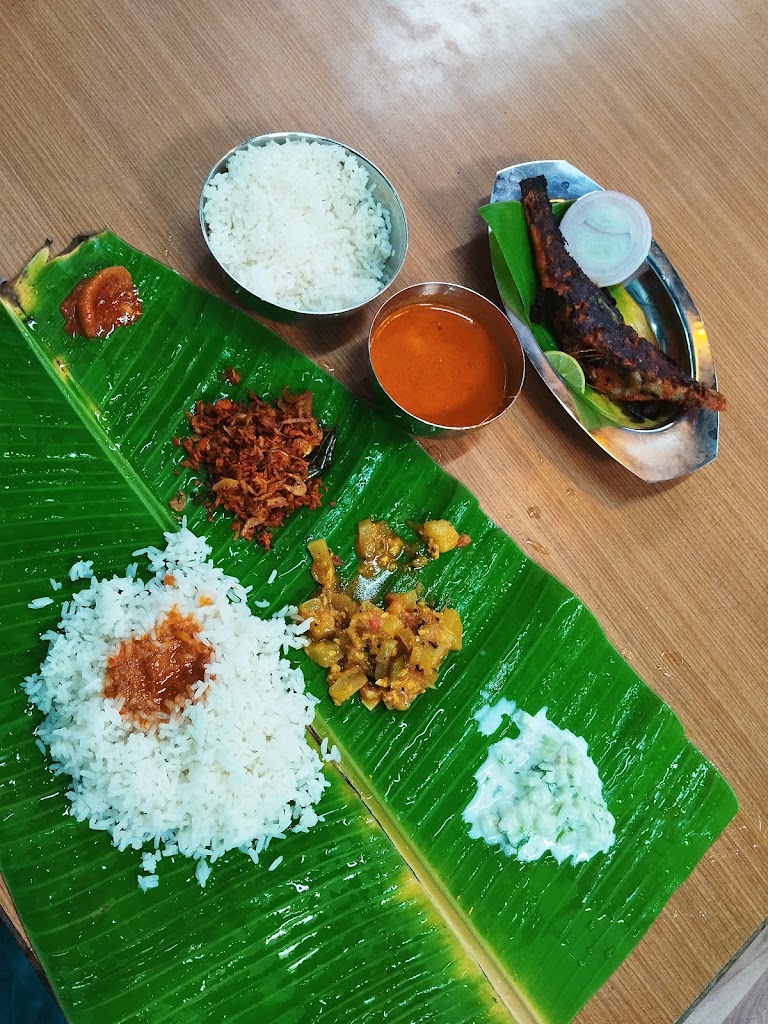 Banana leaf rice