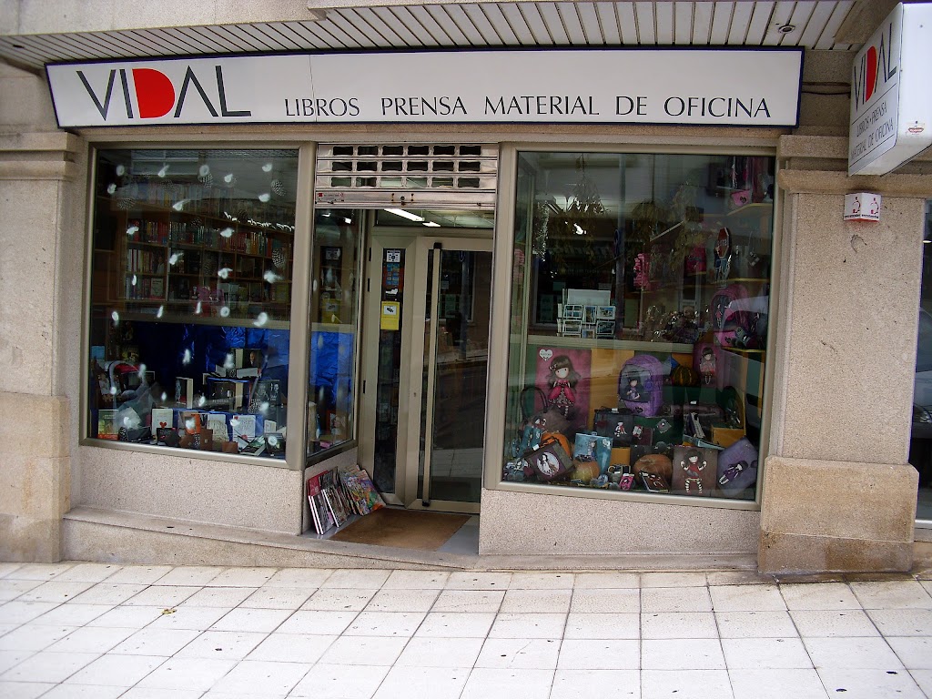 Vidal Sanxenxo. Libreria, Papeleria y Prensa.