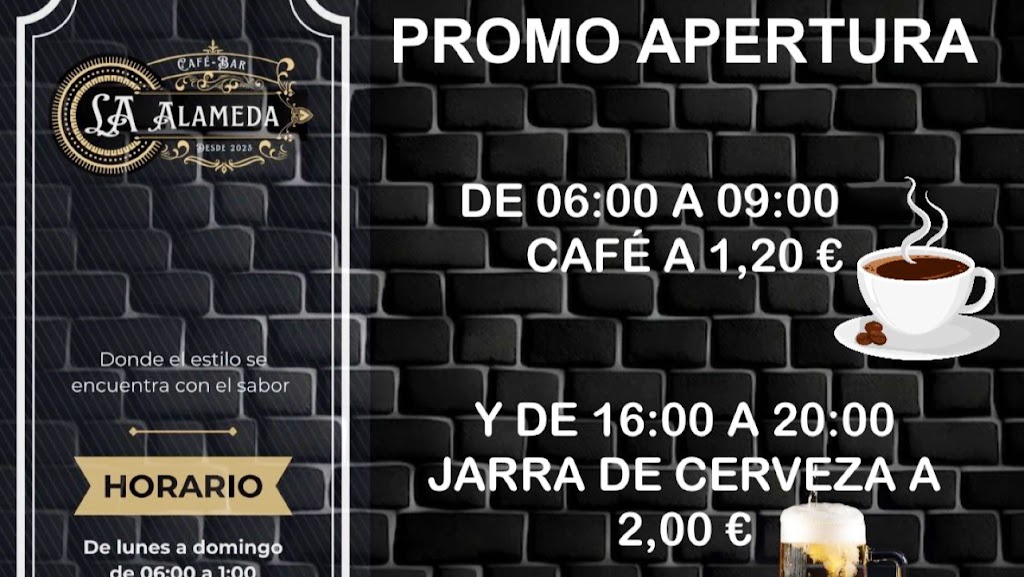La Alameda Cafe-Bar — Del propietario