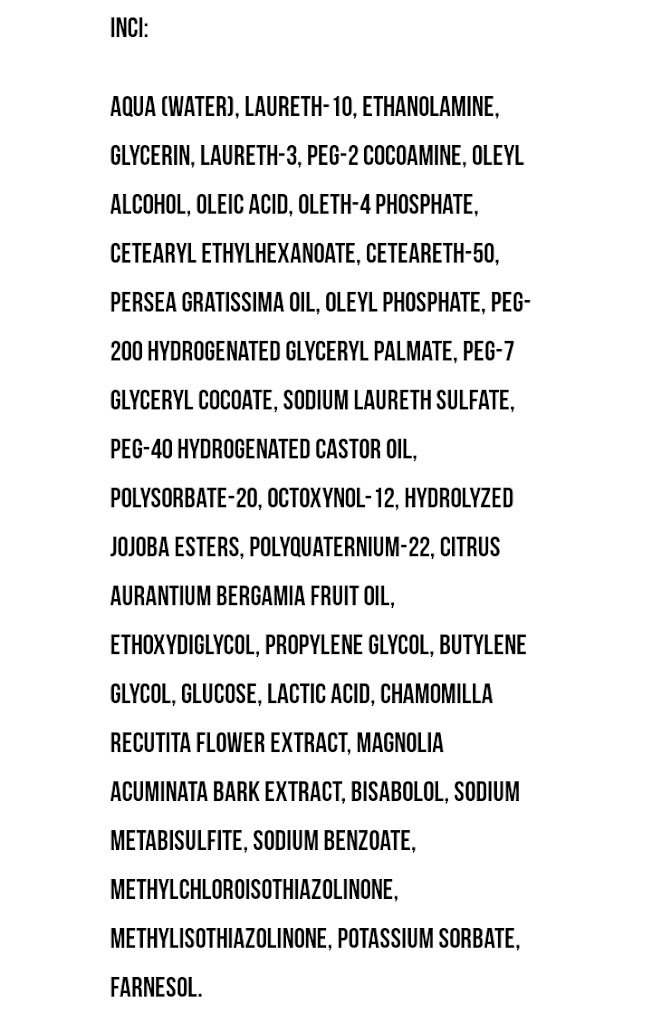 Taina Peluqueria & Organic — Carta
