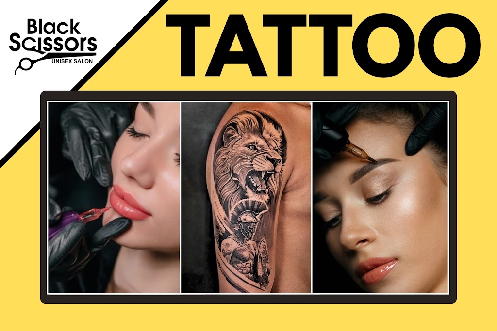 Black Scissors Unisex Salon Salem