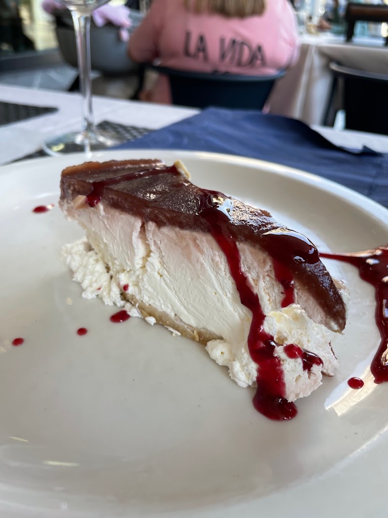 Glass Grill Urbano — Pastel de queso