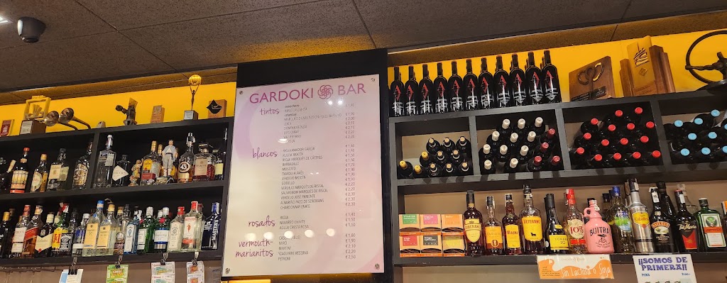 Bar Gardoki — Carta