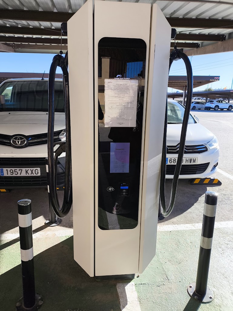 Estacion de carga de vehiculos electricos