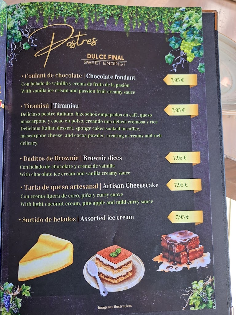 Restaurante Pil Pil | Vinoteca Gastrobar — Carta