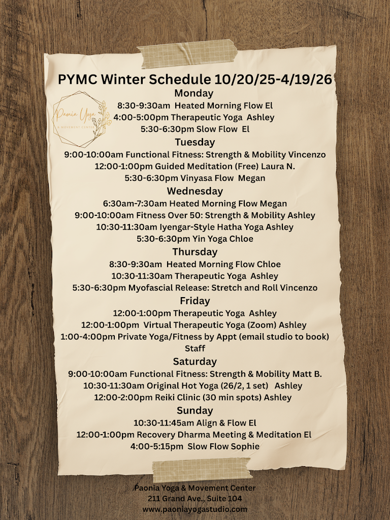  Paonia Yoga & Movement Center